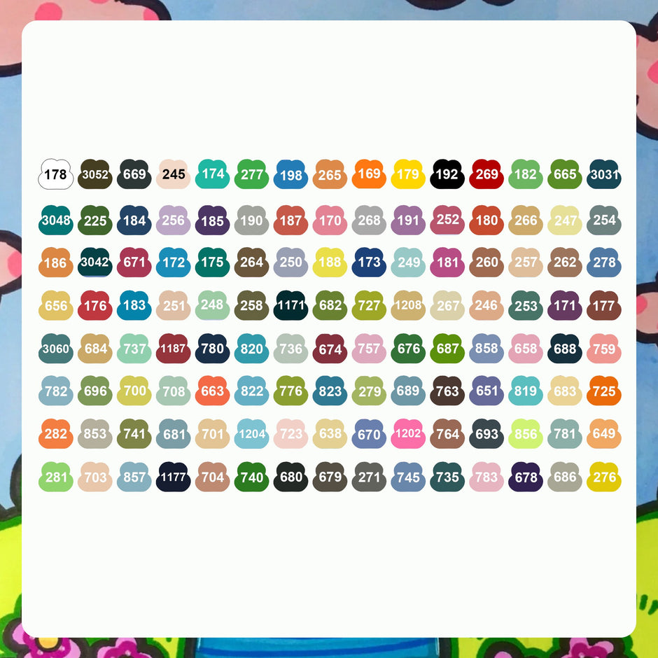 NuSoulra SoulPro 120 Colors Direct-Ink Acrylic Paint Markers