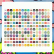 NuSoulra SoulPro 192 Colors Direct-Ink Acrylic Paint Markers